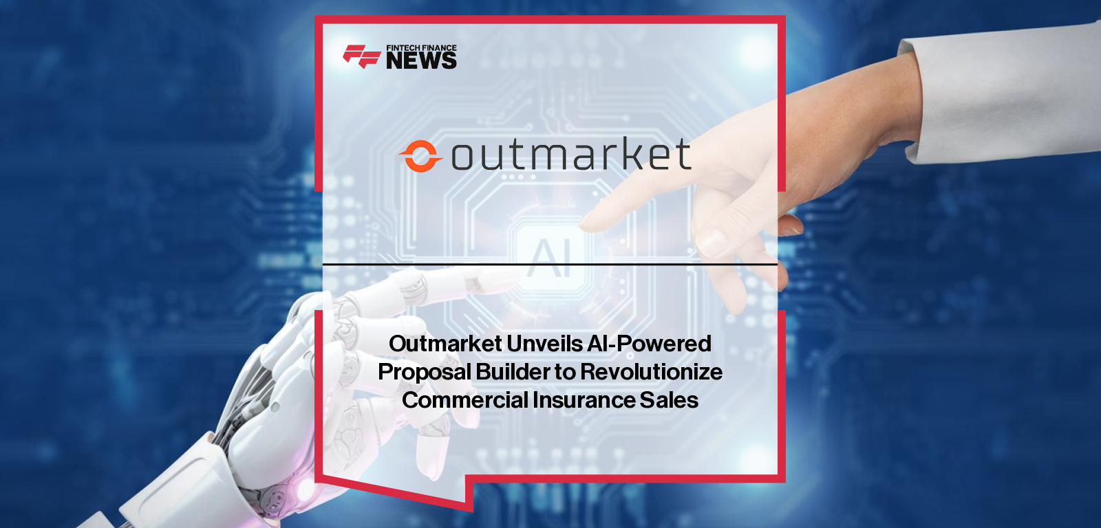 Vishal Sankhla, CEO of Outmarket, announces the launch of Outmarket Proposal Builder alongside insurance industry customers including Houchens Insurance Group, Commercial Insurance Associates, and Moody Insurance.|