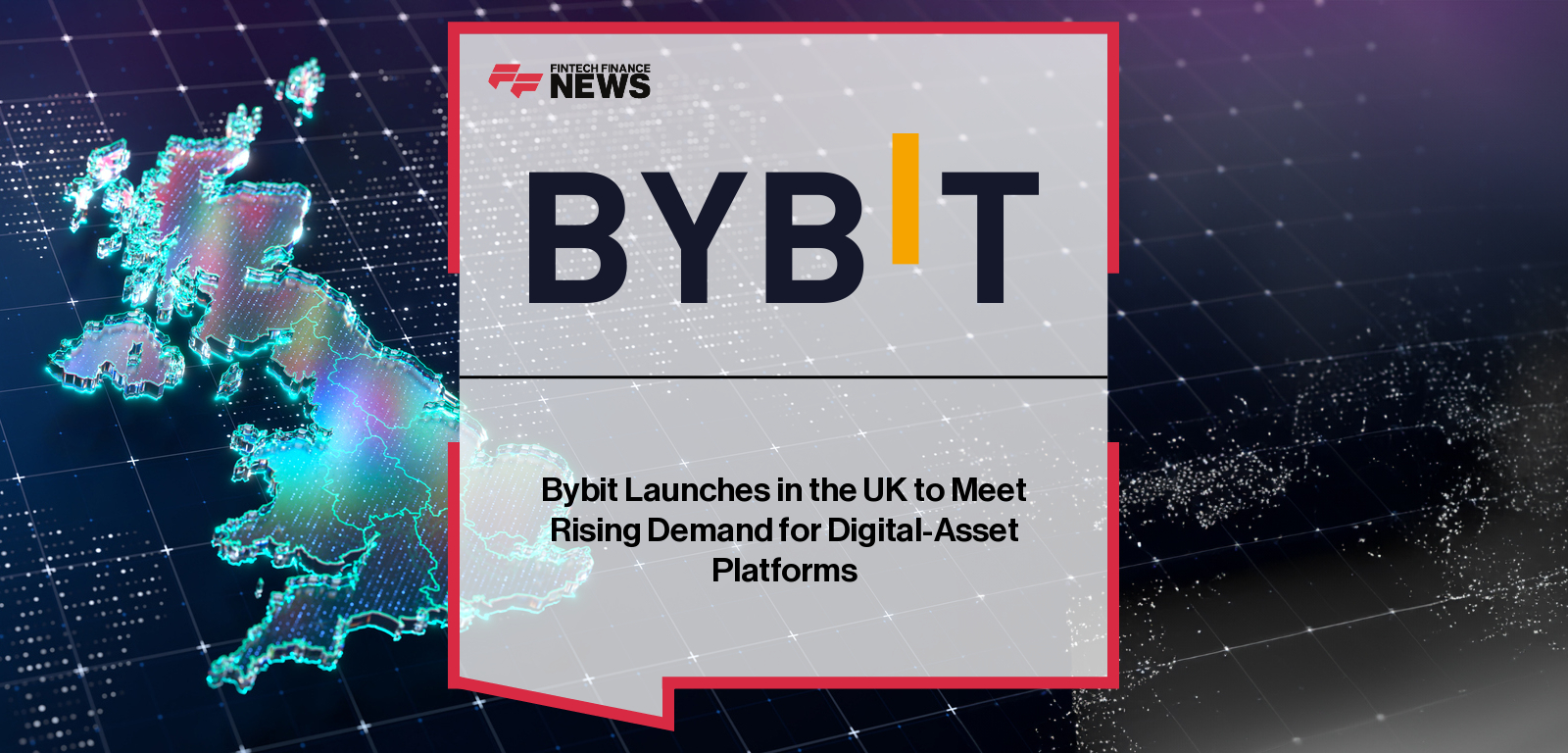 Ben Zhou, Co-founder and CEO of Bybit, and Mykolas Majauskas, Senior Director of Policy at Bybit, announce the official launch of the Bybit cryptocurrency exchange platform in the United Kingdom.