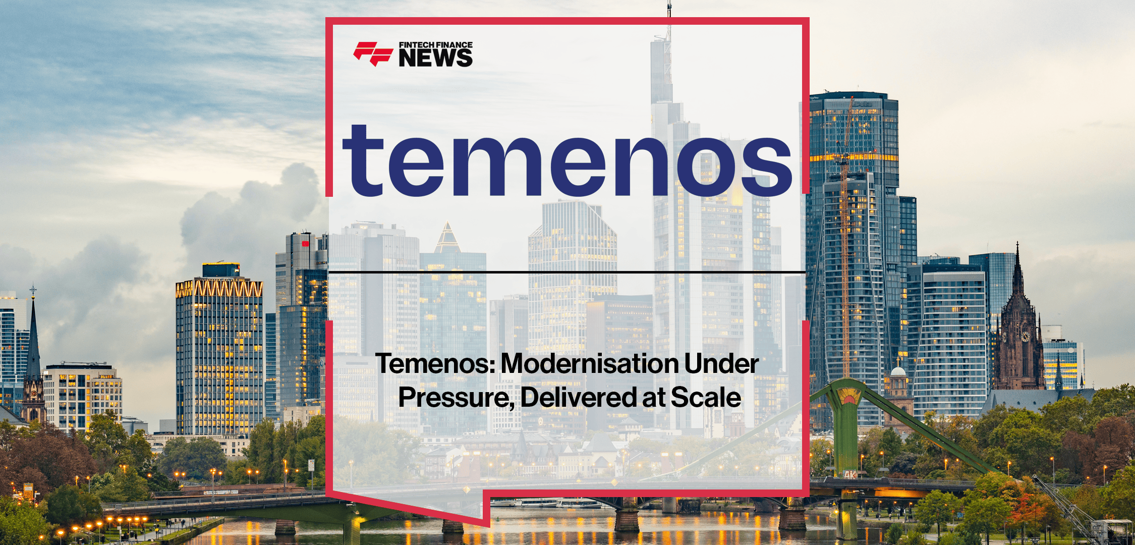 Temenos Chief Revenue Officer Will Moroney discusses AI readiness and large-scale banking modernisation at an industry event.