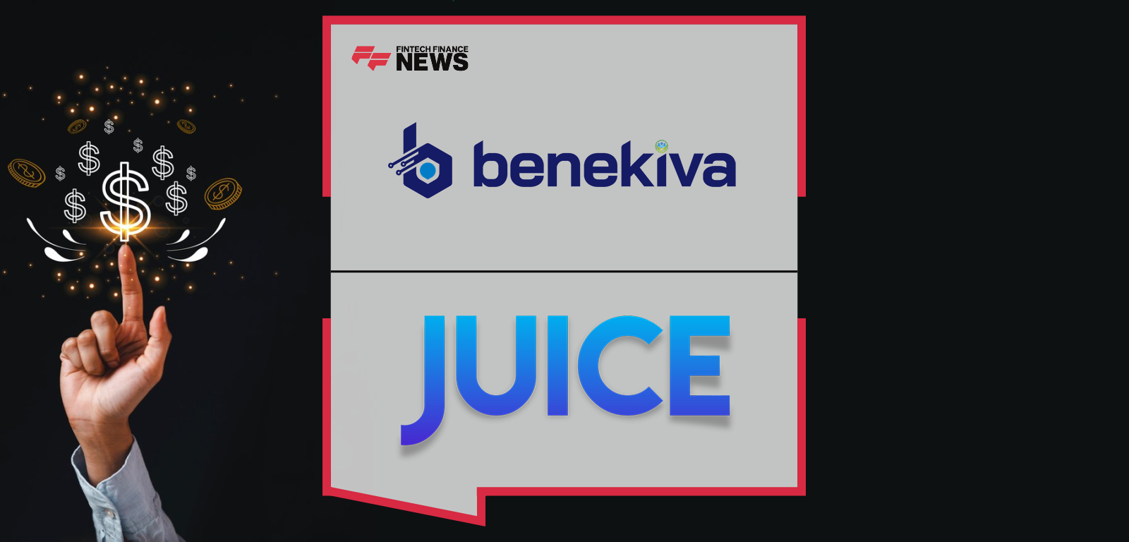 Brent Williams and Moshe Golomb announce a partnership between Benekiva and Juice Financial to modernize digital claims payments.|