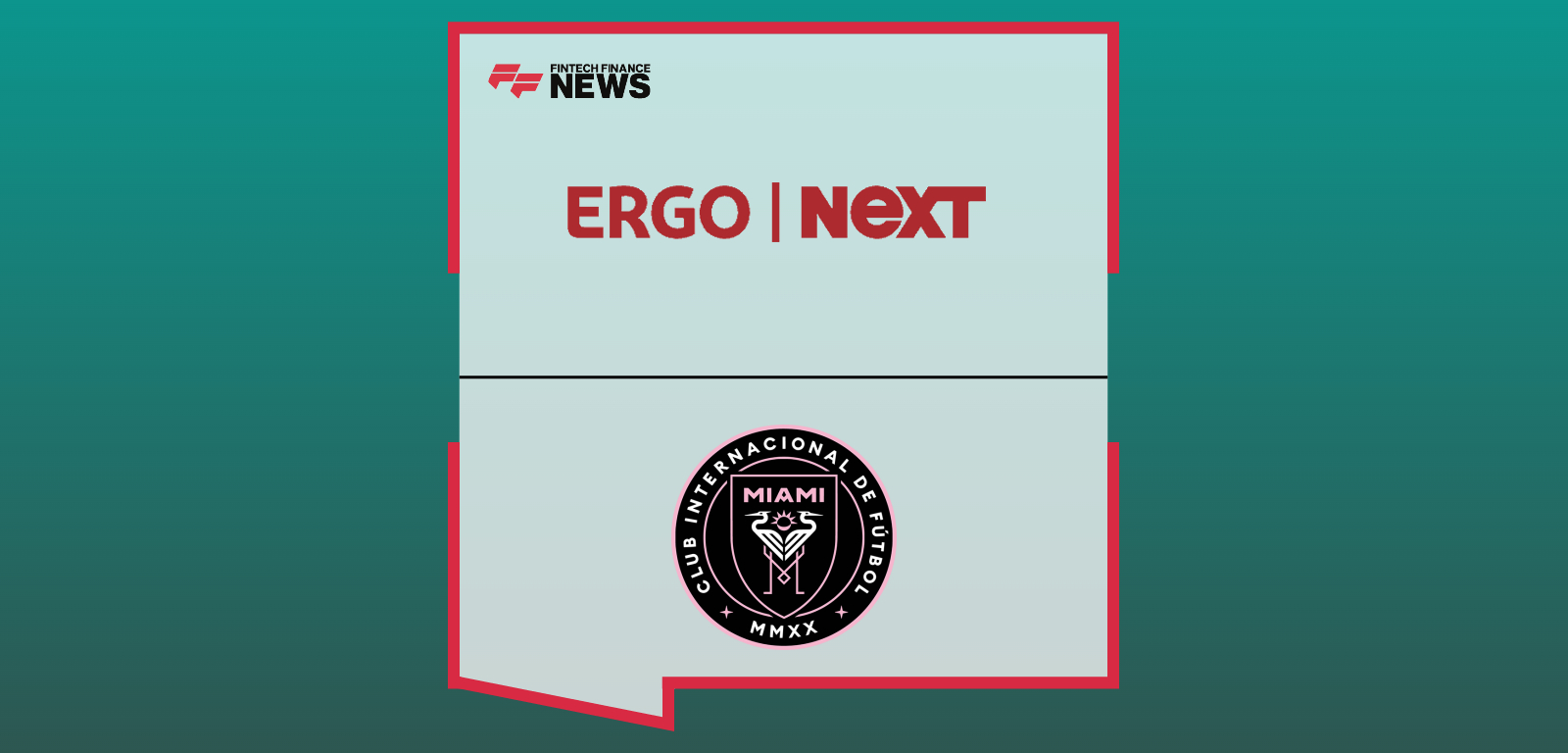 Inter Miami CF announces ERGO NEXT Insurance as Main Partner and Training Apparel Partner ahead of the 2026 season, featuring Xavier Asensi and Guy Goldstein.|