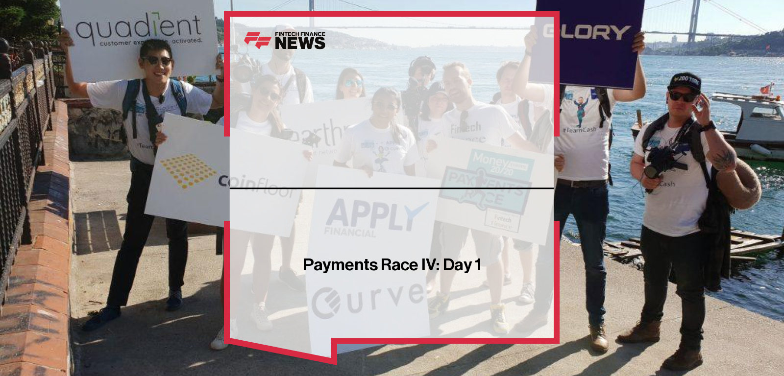 Payments Race Day One as five racers begin the journey from Istanbul to Amsterdam using card, cash, crypto, mobile, and wearable payments.