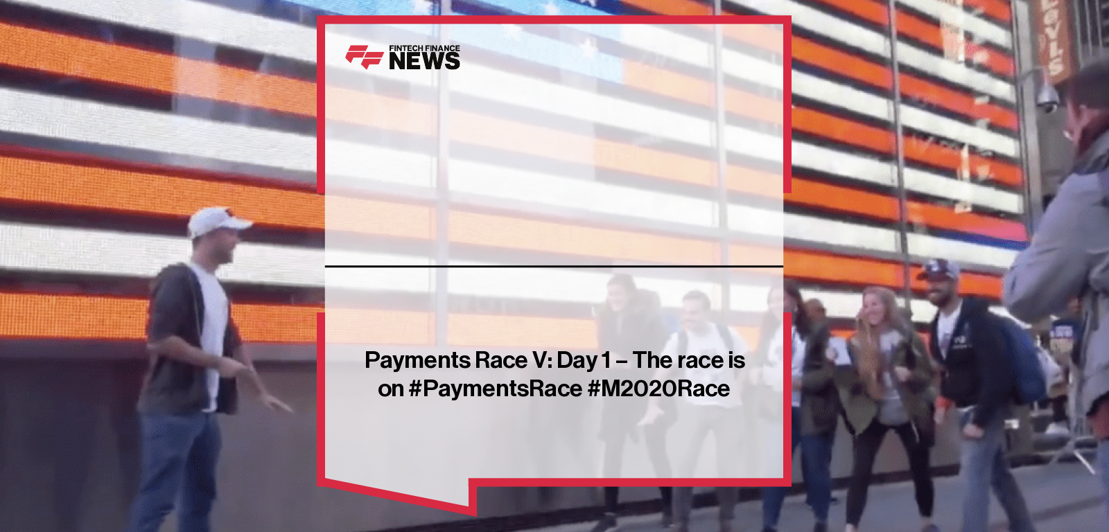 Payments Race V: Day 1 - The race is on #PaymentsRace #M2020Race