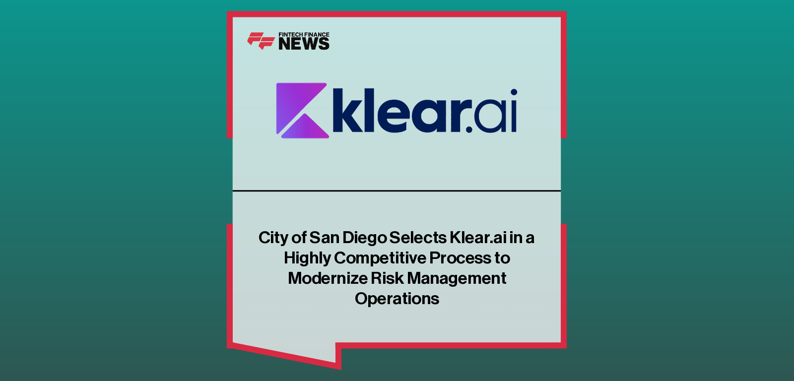 City of San Diego Selects Klear.ai in a Highly Competitive Process to Modernize Risk Management Operations